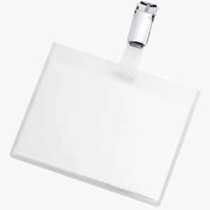 Namensschild mit Clip